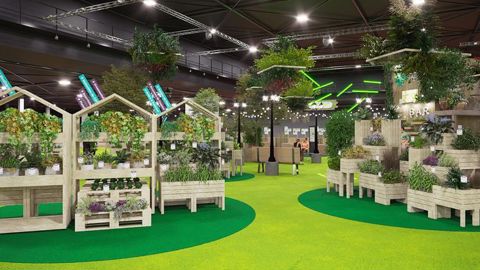 Une Market Place aura pour ambition de sublimer la diversité et les bénéfices des végétaux présentés par les exposants. Elle sera déclinée également en numérique via une appli. ©SDV